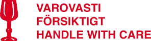 Varovasti teippi kolmella kielellä Varovasti teippi kolmella kielellä