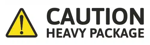 Caution Heavy Package teippi Caution Heavy Package teippi